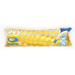 Zip resealable food and freezer bags